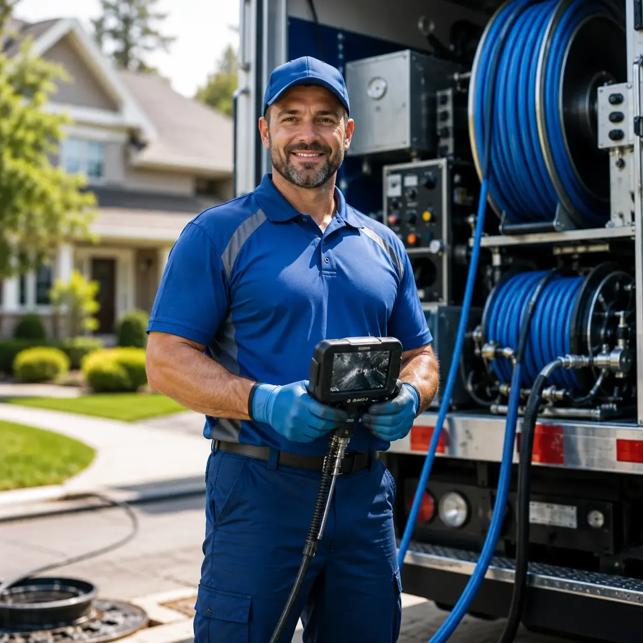Local outdoor drain cleaning specialists in Janesville, CA